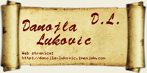Danojla Luković vizit kartica